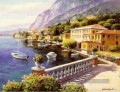 mt037 impressionistischen Mittelmeer Szene
